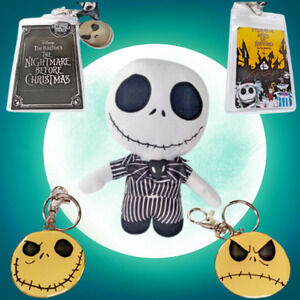 Disney The Nightmare Before Christmas Jack Skellington Bundle Plush Lanyards